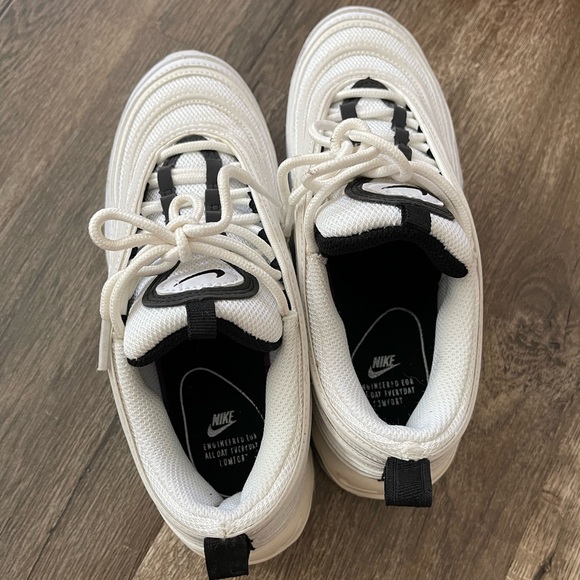 Nike Air Max 97 Summit White Black Sneakers Tennis Shoe 7 6.5 - Picture 2 of 10